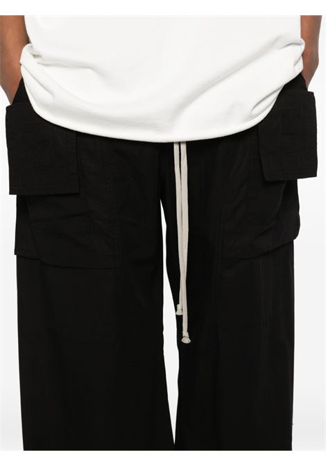pantaloni creatch wide cargo uomo neri RICK OWENS DRKSHDW | DU01F4394 CR09